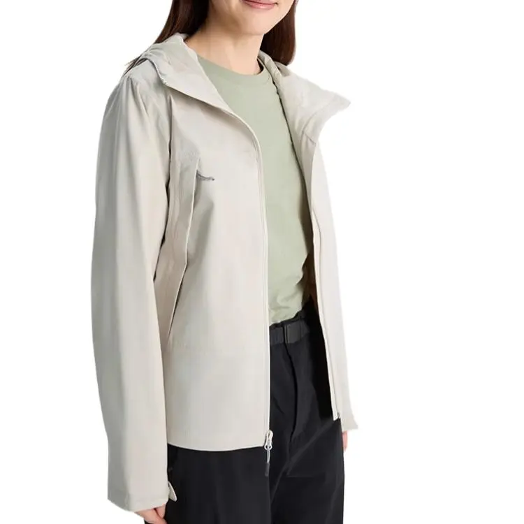 Columbia Waterproof, Abrasion Resistant, Thermal, Lightweight Windbreaker Jacket Women's White-4