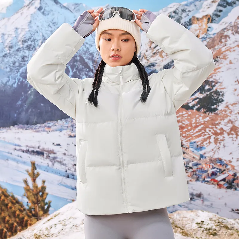XTEP Down Jacket Unisex Antique White-8