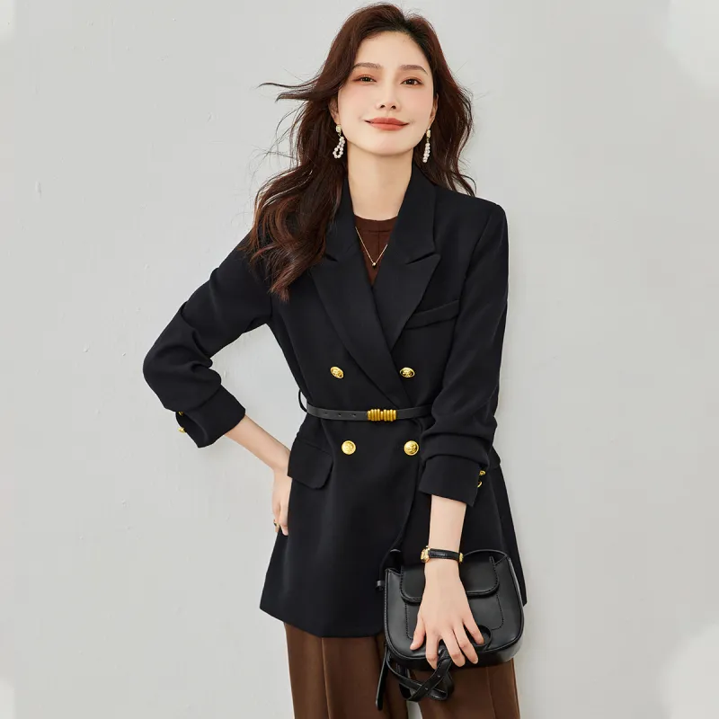 TERRE BLEUE Business Suit Women's Black-2
