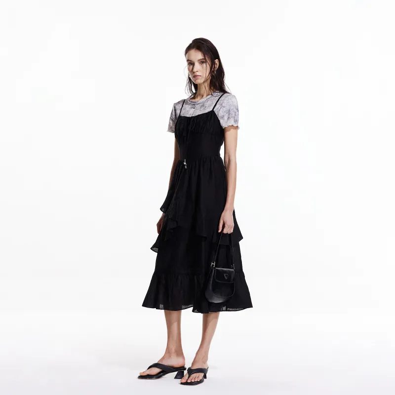 ONLY Slip Dresses Women's H1Z Black-3