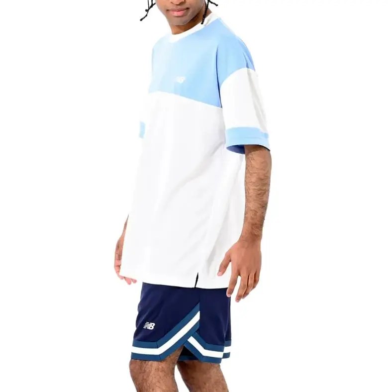 New Balance T Shirts Men Blue-3