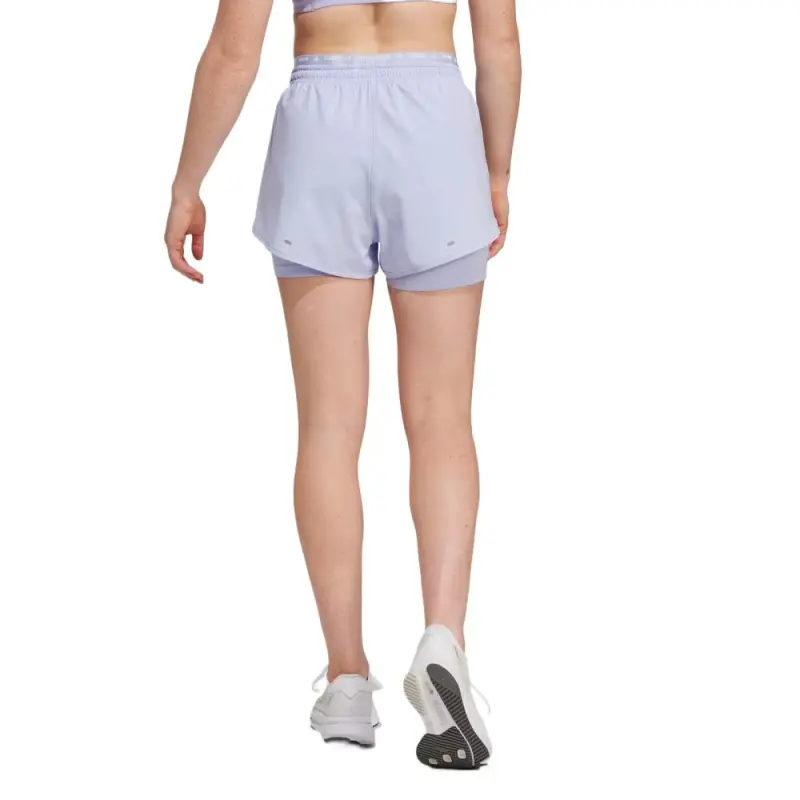 Adidas Own The Run Own The Run 3S Sports Shorts Women's Purple-2