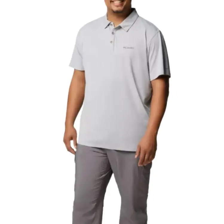 Columbia Tech Trail Polo Shirt Men's Colombia Gray-3