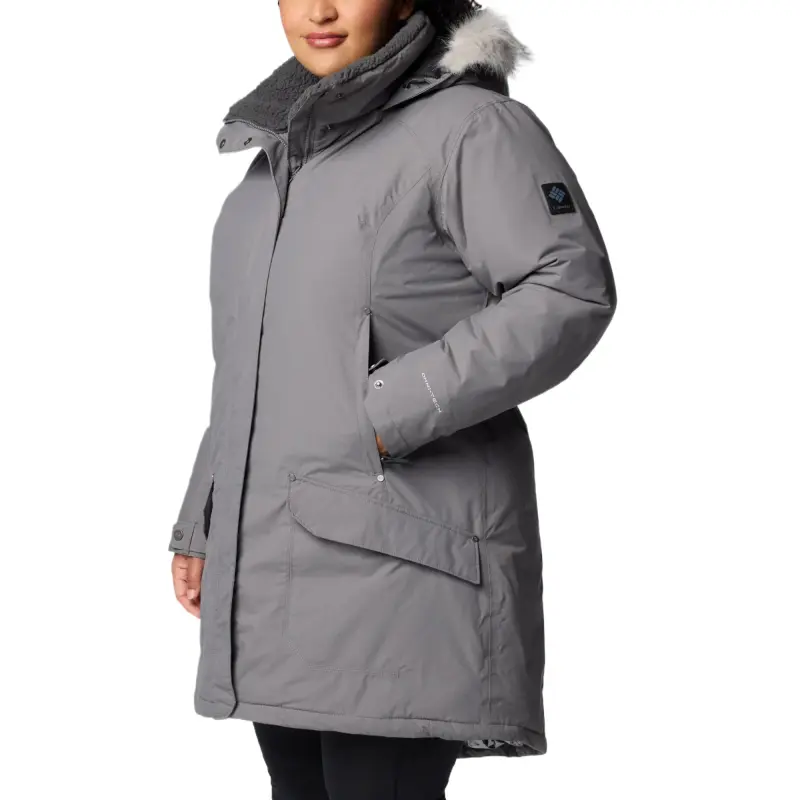 Columbia Icelandite TurboDown Jacket Women's City Gray-2