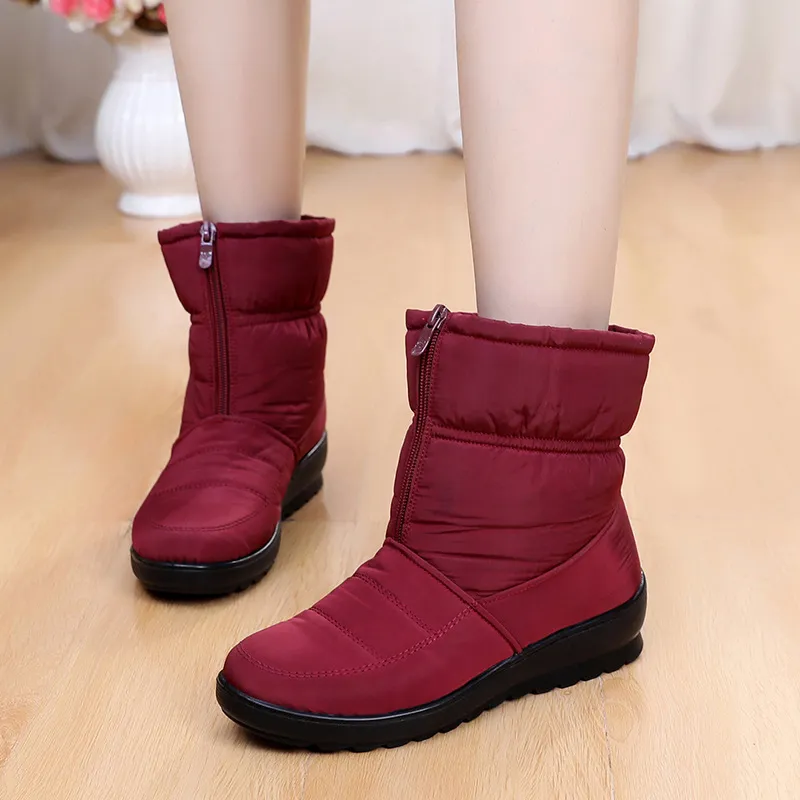 Captain Illy Warm Cushioning Crew Snow Boots Unisex-1
