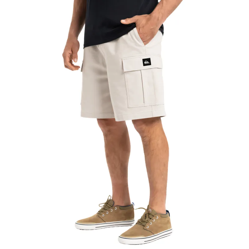 Quiksilver Cargo Shorts Men's White-4