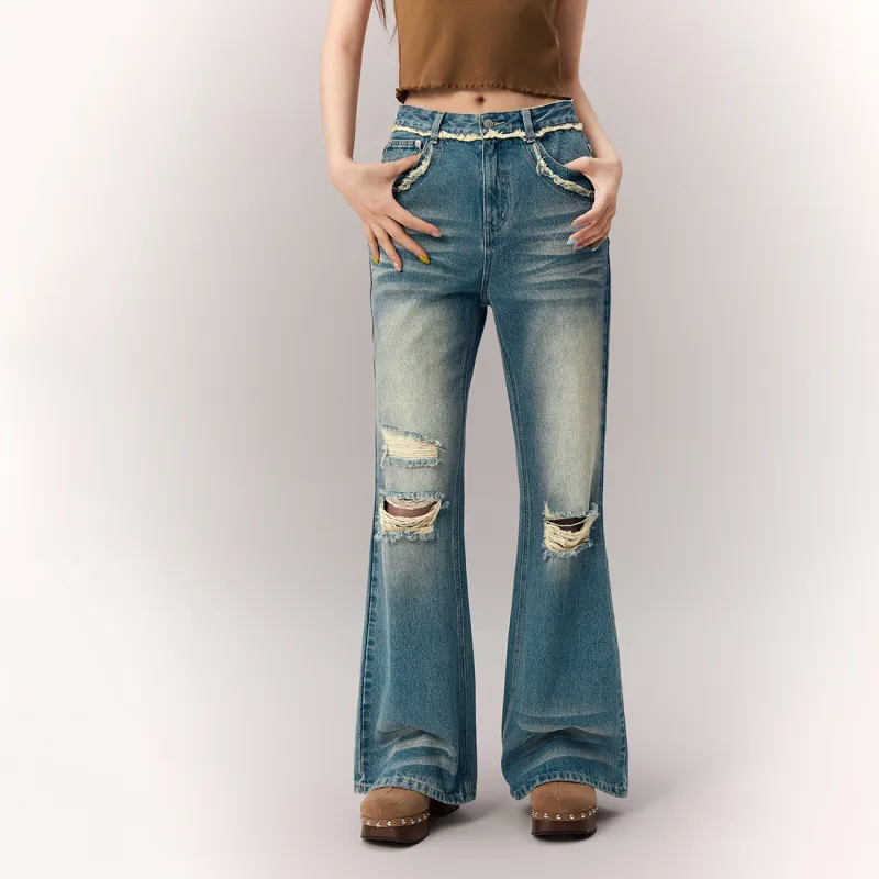 CHUU Jeans Women's Denim Blue-2