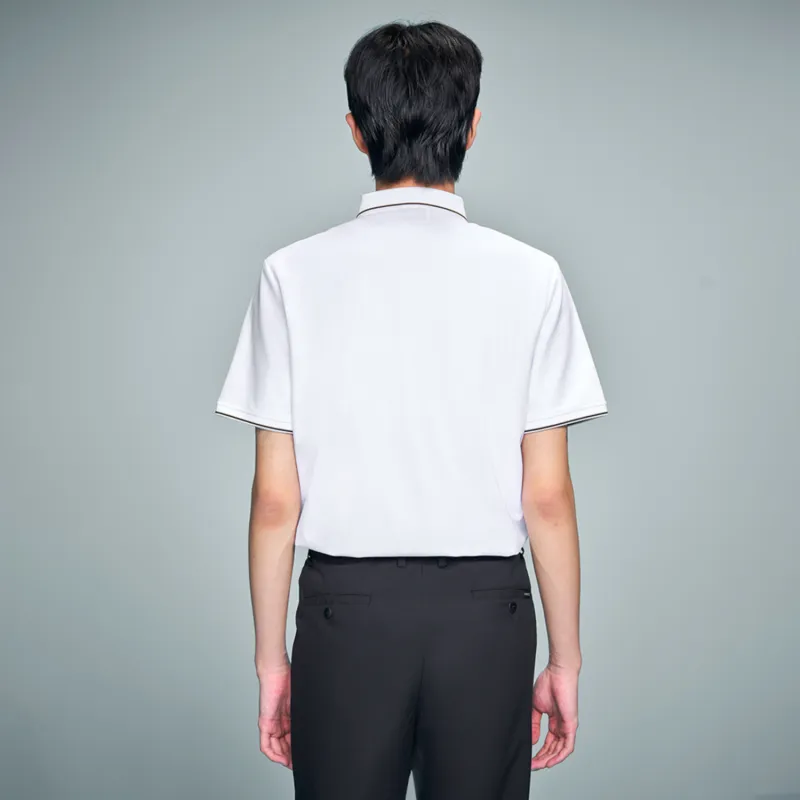 HLA Short Sleeved Polo Shirt Men's-2