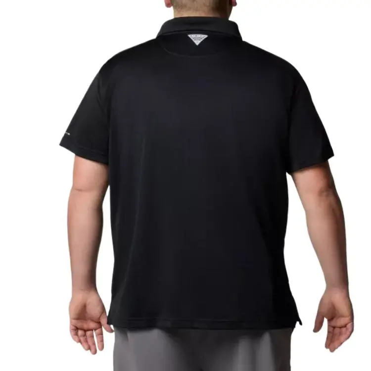 Columbia PFG Solar Stream Polo Shirt Men's Black-1