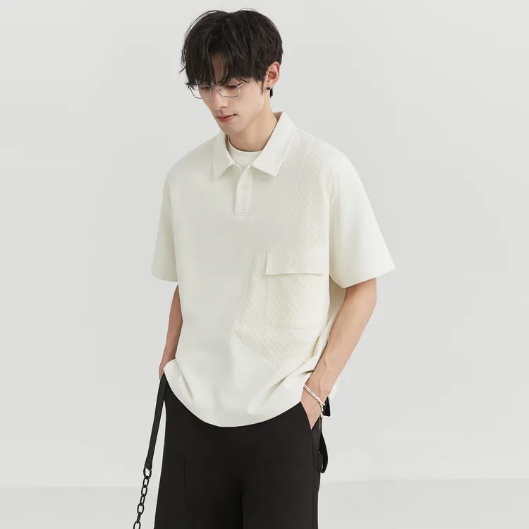 EARL JOEL Polo Shirts Unisex Almond Candy-2