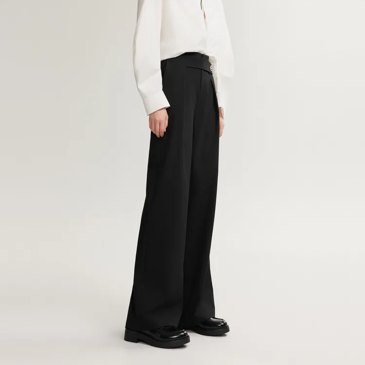 ELLE Casual Pants Women's Black-9