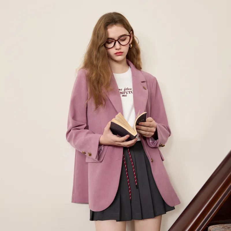3COLOUR Business Suit Women's Cherry Blossom Pink-3