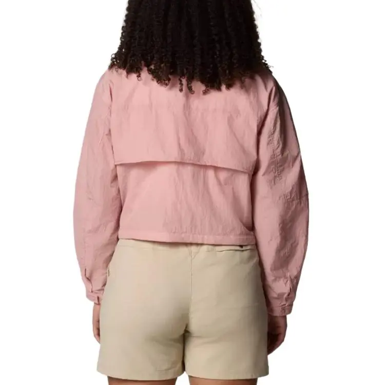 Columbia Paracutie Omni-Shield Trench Coat Women's Rubber Eraser Pink-1