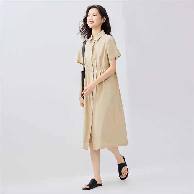 UNIQLO Short Sleeved Dresses Women's-12