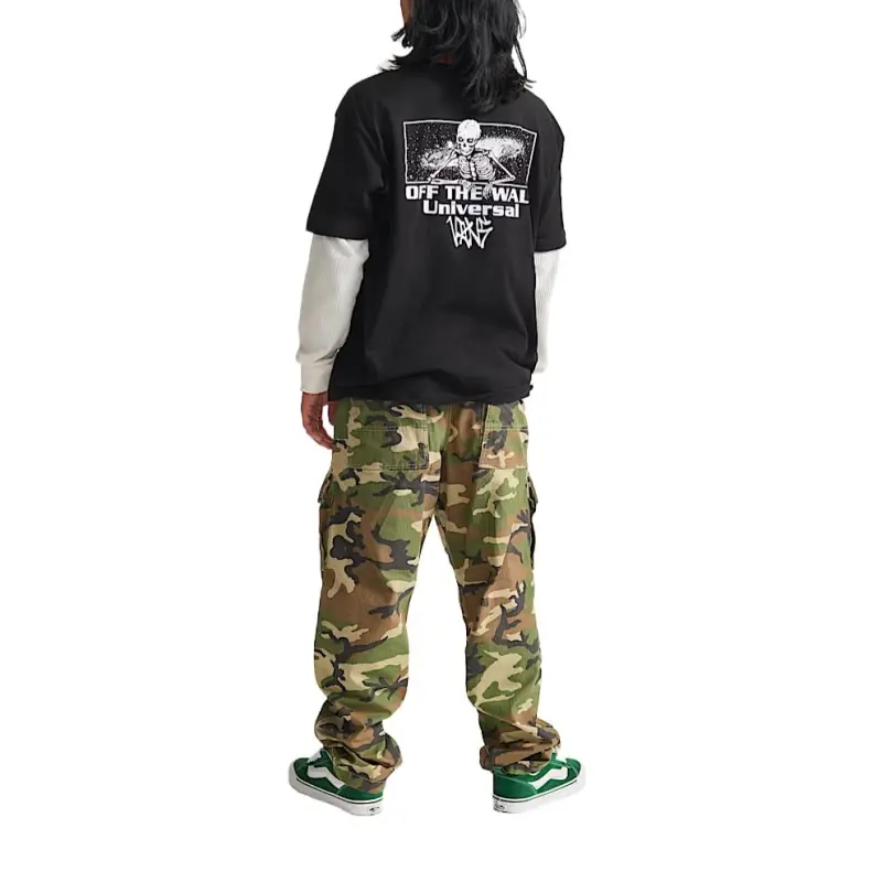 Vans Cargo Pants Unisex Green Camouflage-2