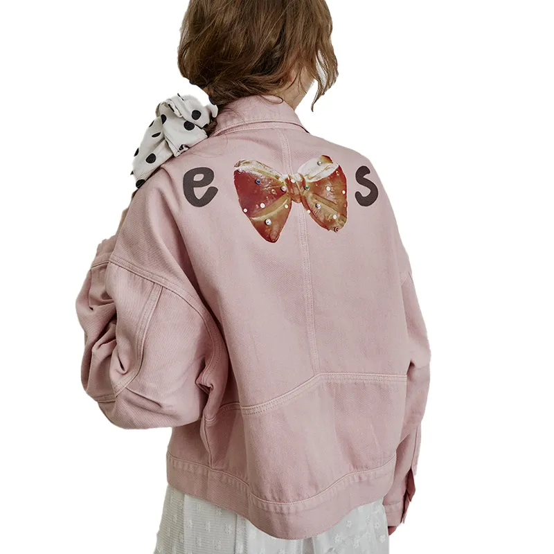 ELF SACK Denim Jackets Women's-10
