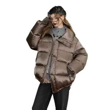 ELF SACK Down Jacket Women's Metal Coffee