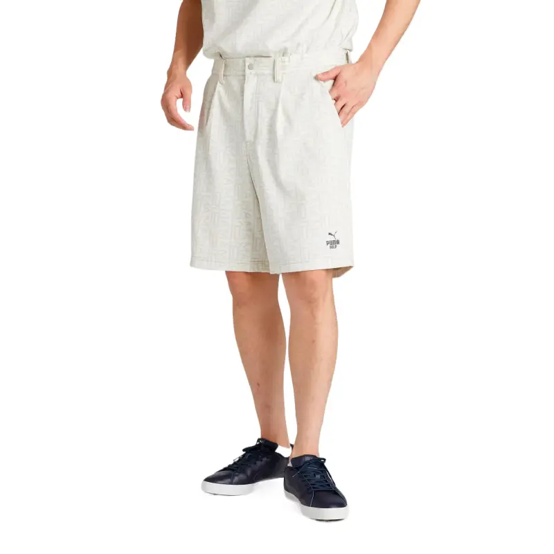 PUMA AOP Casual Shorts Men's Light Brown-2