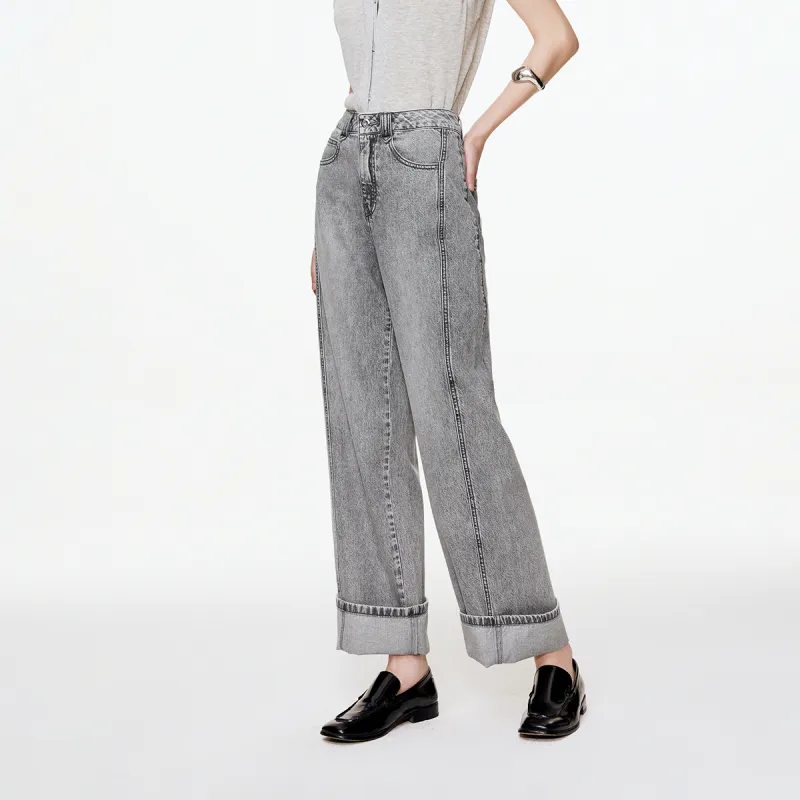 ONLY Jeans Women's J08 Light Denim Gray-5