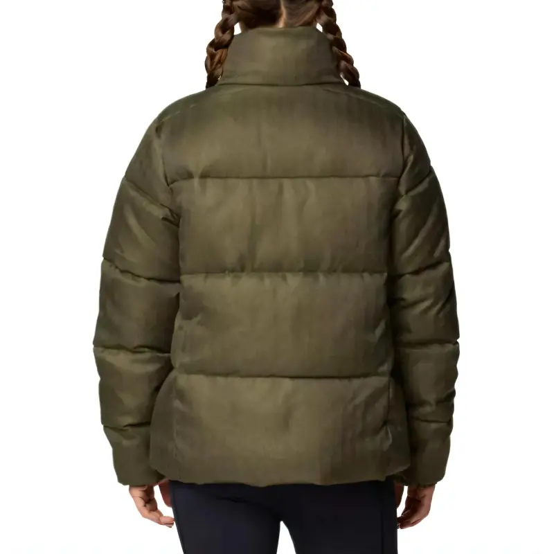 Columbia Puffect Herringbone Omni-Shield Thermarator Jacket Women's Green-1