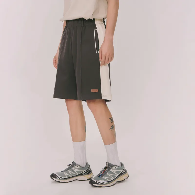 NO ONE ELSE Casual Shorts Unisex Dark Gray-2