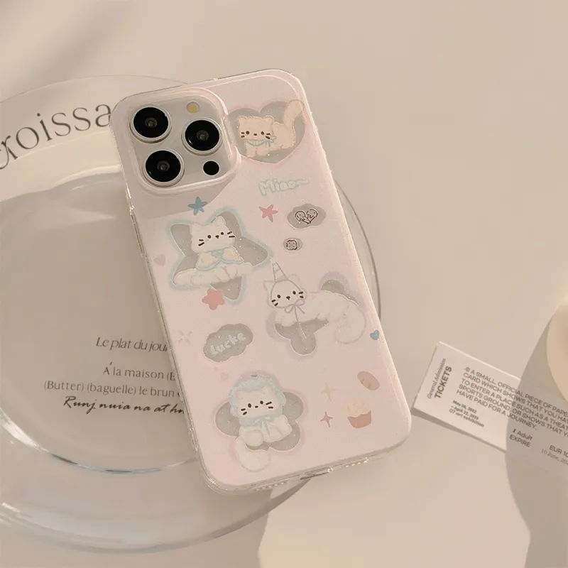 Cuttlefish Grid Phone Cases-3
