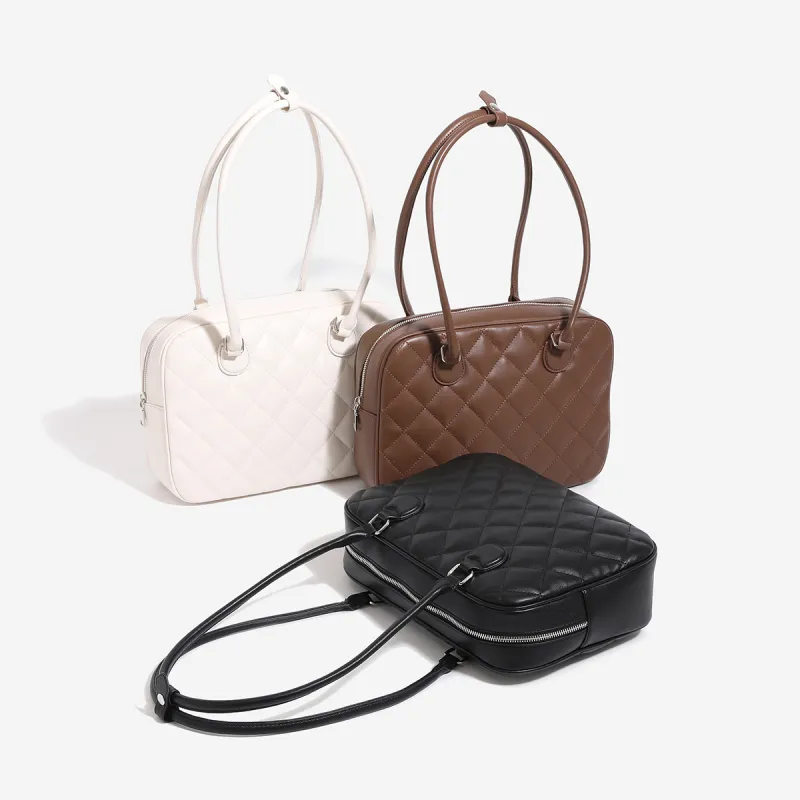 MINLUBAOLUO Synthetic Leather Handbag, Shoulder Bag Women's Multicolor-2
