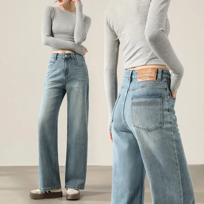 TERRE BLEUE Jeans Women's Blue-3