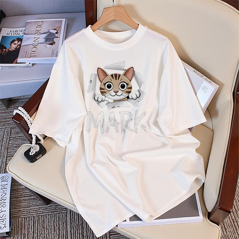 FAIRWHALE T Shirts Women's-2