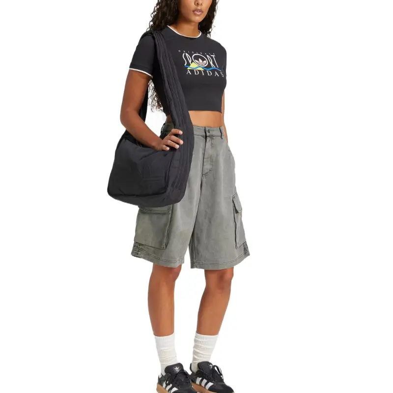Adidas Regular T Shirt Women's Black-2