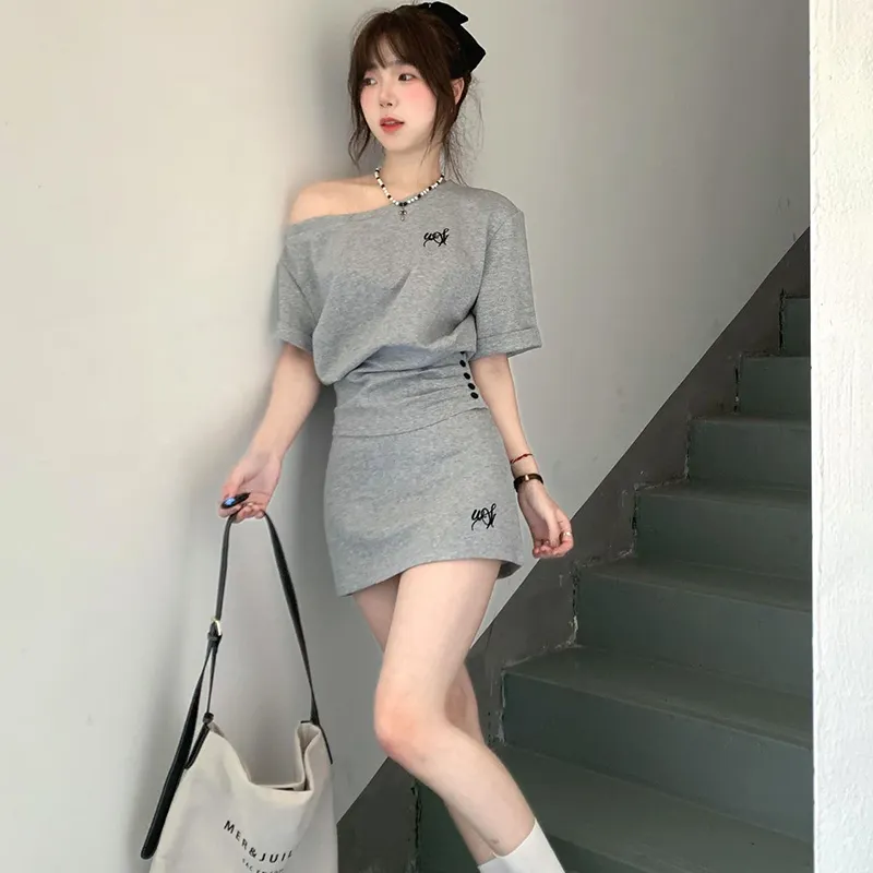 BEAUTIFUL CONFESSION Skirt Set Women's-4