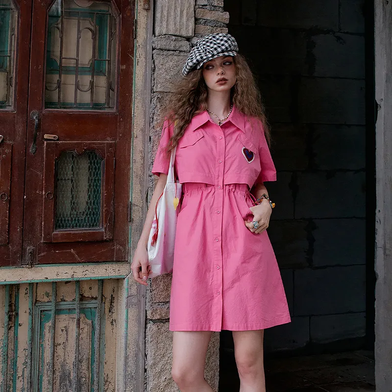 ELF SACK Short Sleeved Dress Women's-9