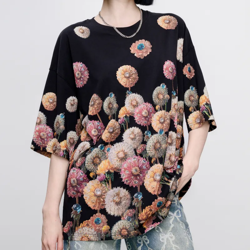 TCH T Shirts Women's Black-4