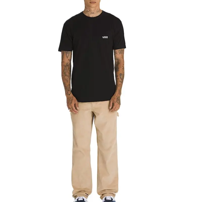 Vans Stage Walk T Shirt Unisex Black-3