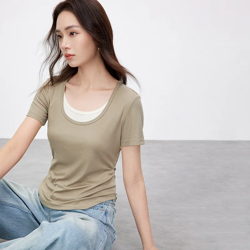 SENTUBILA T Shirts Women's-11