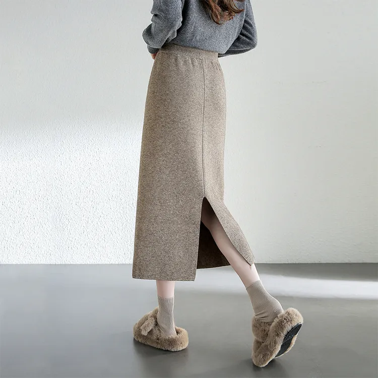 SENTUBILA Casual Long Skirts Women's-7