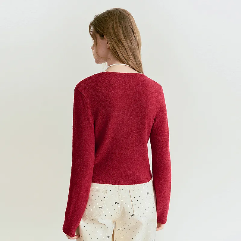 LEDIN Knitwear Women's Cherry Red-6