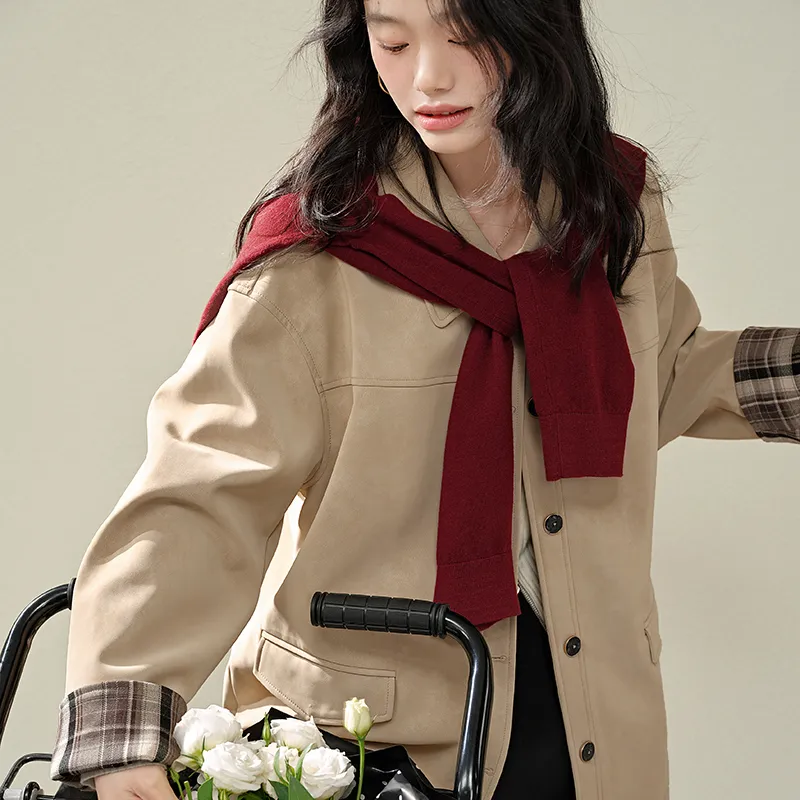 KUOSE Leather Jackets Women's-6