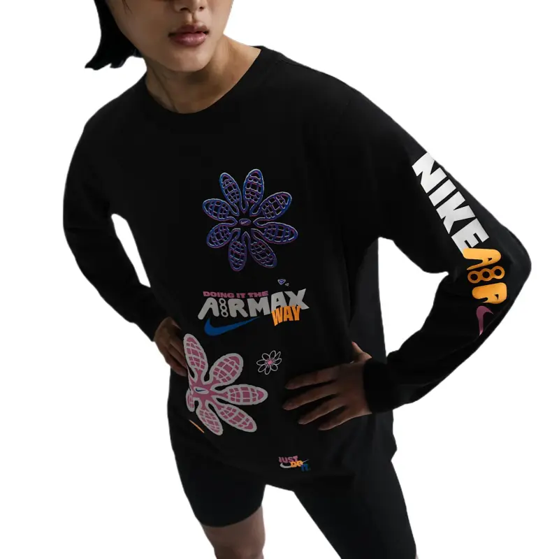 Nike SS25 Sweatshirt Women's Black-1