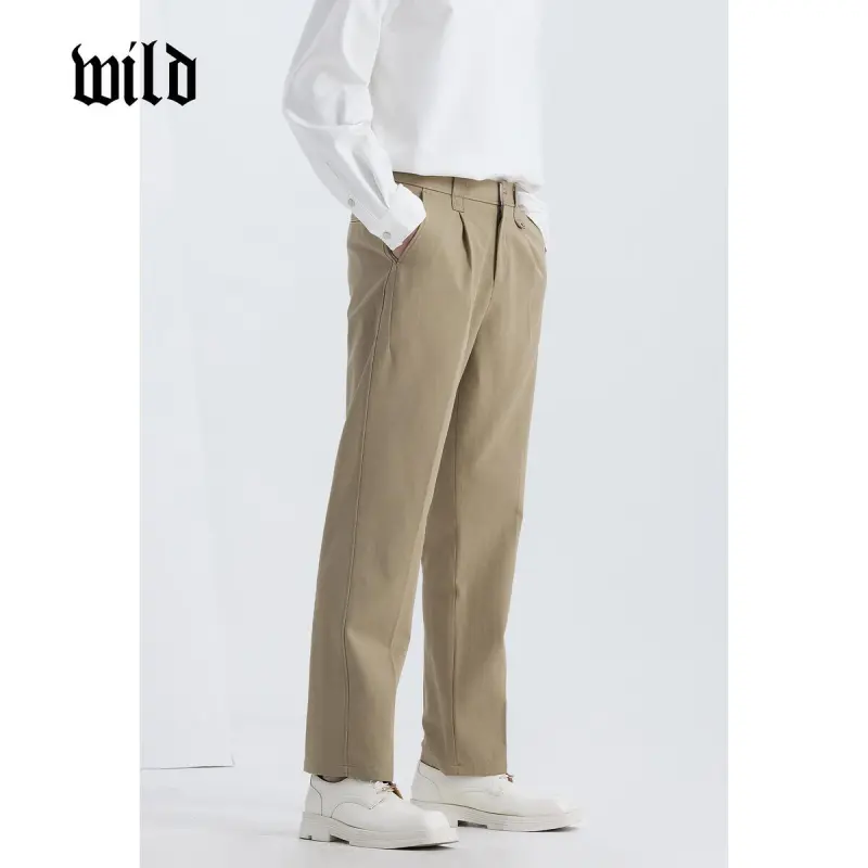 WILD LEADER Casual Pants Men-1