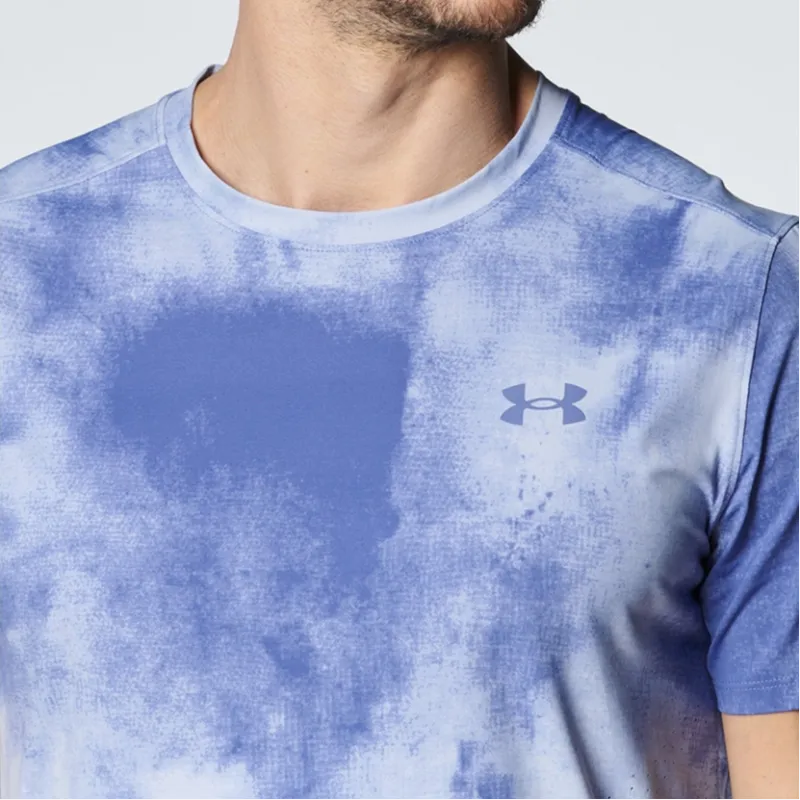 Under Armour T Shirt Men's Light Blue Purple-5