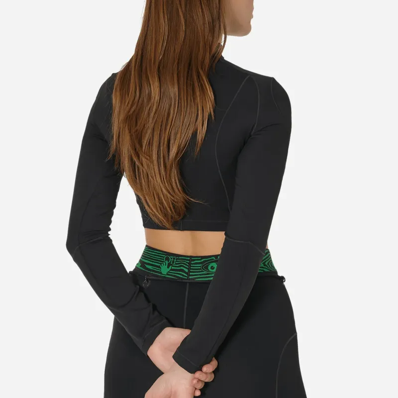 Nike X Off White Women's Long Sleeve Top Black-4