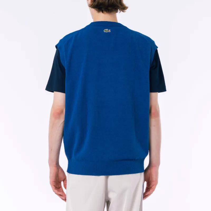 LACOSTE Tank Tops Men Blue-3