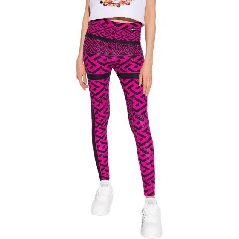VERSACE Leggings Women's Pink-2