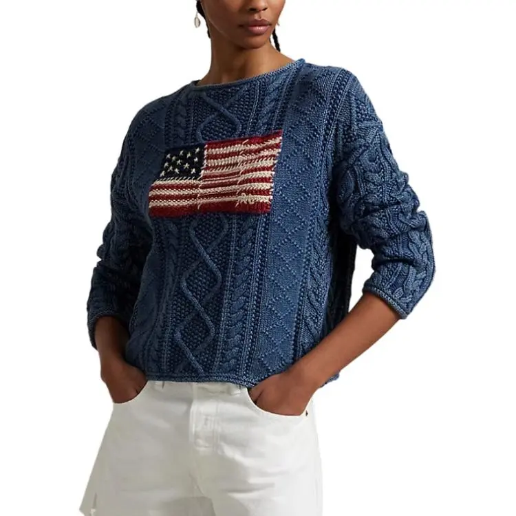 Polo Ralph Lauren Sweater Women's Blue-2