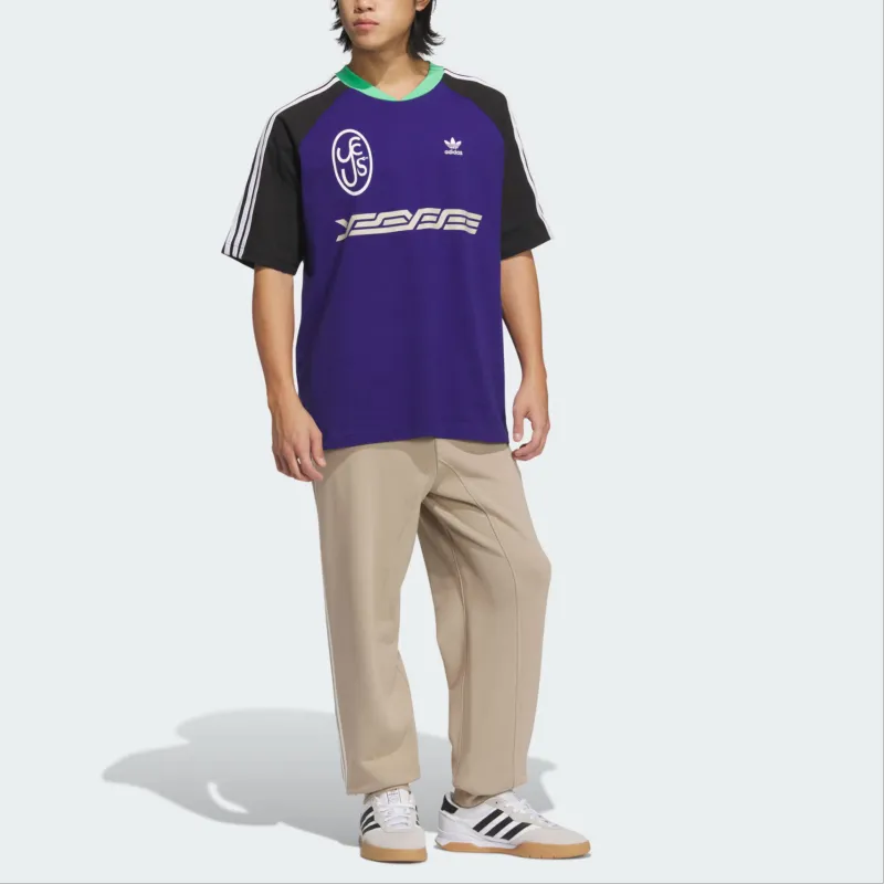 Adidas Originals Knitted Sports Pants Men's Shadow Khaki Brown-1