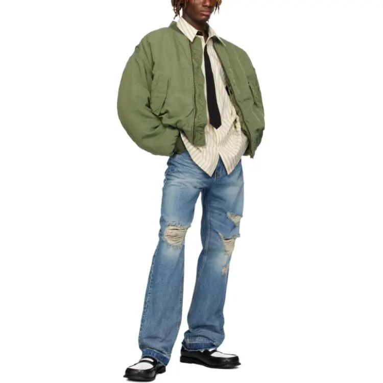 WE11DONE Puff Bomber Jacket-2