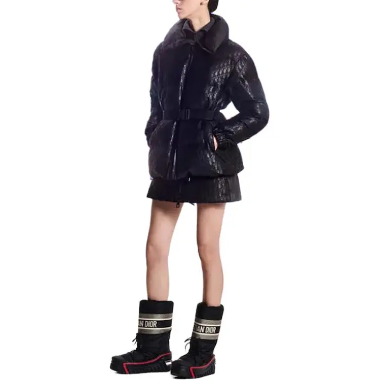DIOR Dioralps Puffer Jacket Women's Black-2