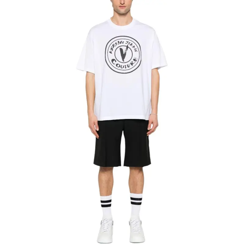 VERSACE JEANS COUTURE V Emblem T shirt-1