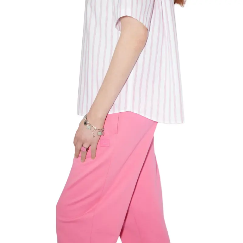 Acne Studios Shirt Women's Pink White-2